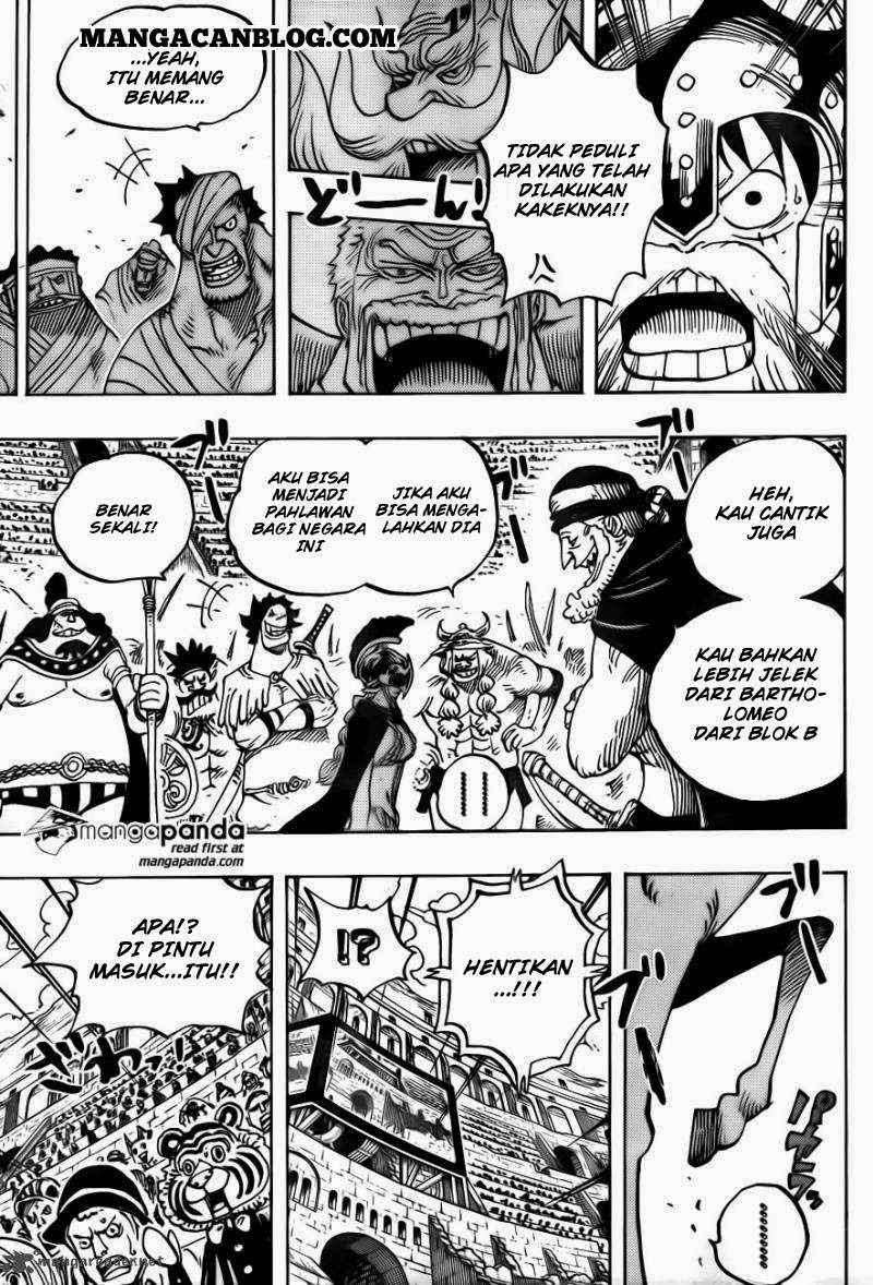 One Piece Chapter 722 Gambar 4
