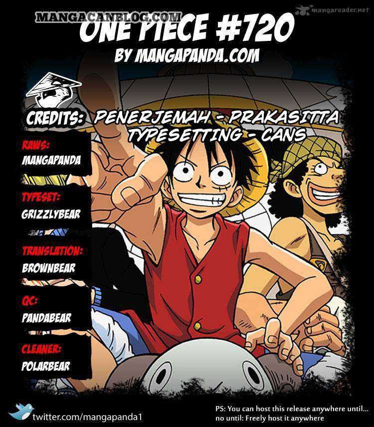 Baca Komik One Piece Chapter 720 Gambar 1