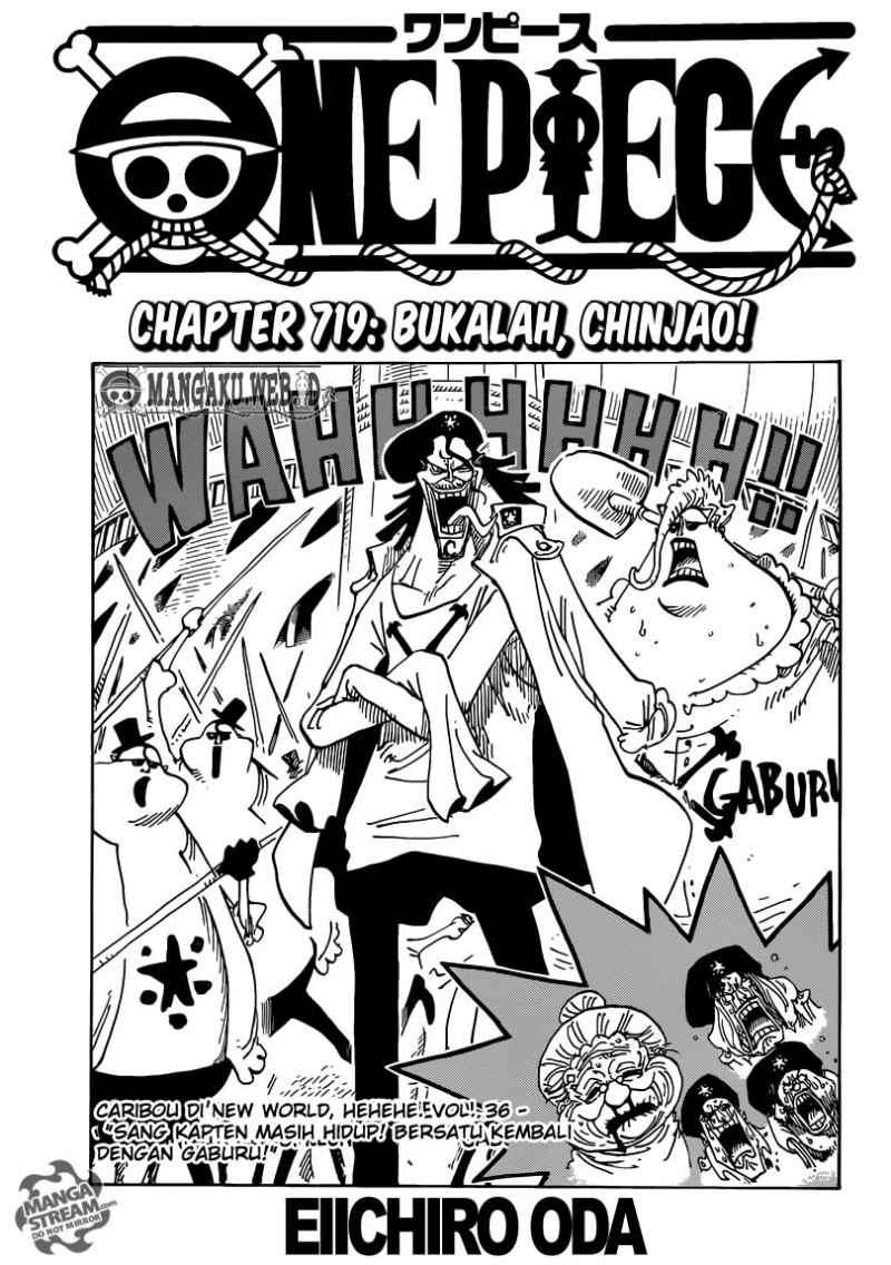 Baca Manga One Piece Chapter 719 Gambar 2