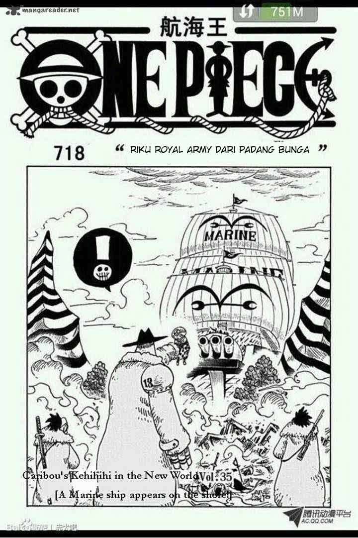 Baca Manga One Piece Chapter 718 Gambar 2