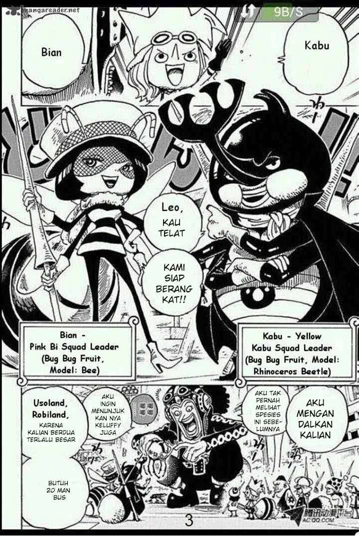 One Piece Chapter 718 Gambar 3