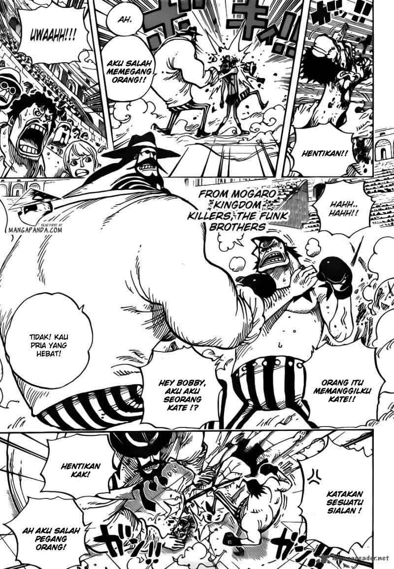 One Piece Chapter 715 Gambar 13