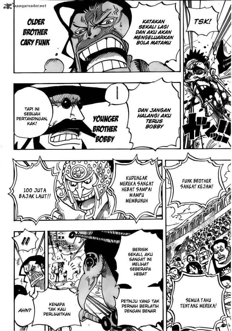 One Piece Chapter 715 Gambar 14