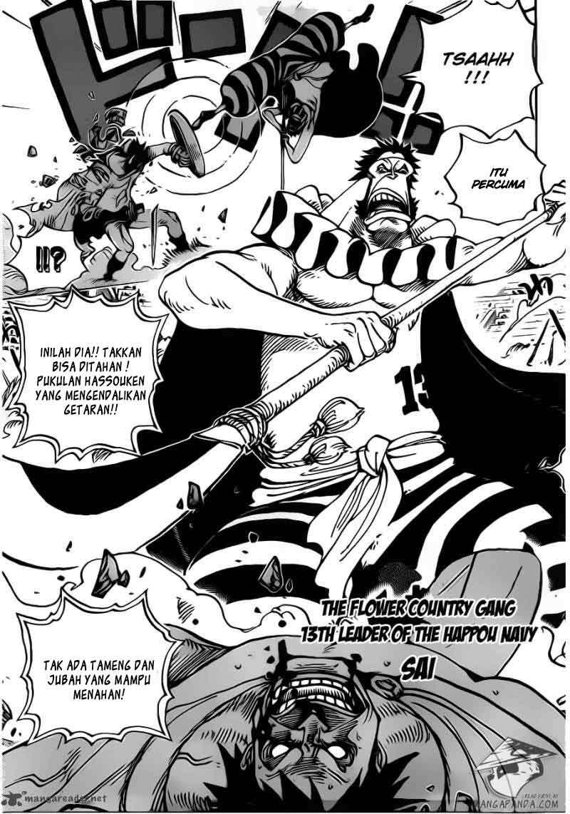One Piece Chapter 715 Gambar 8