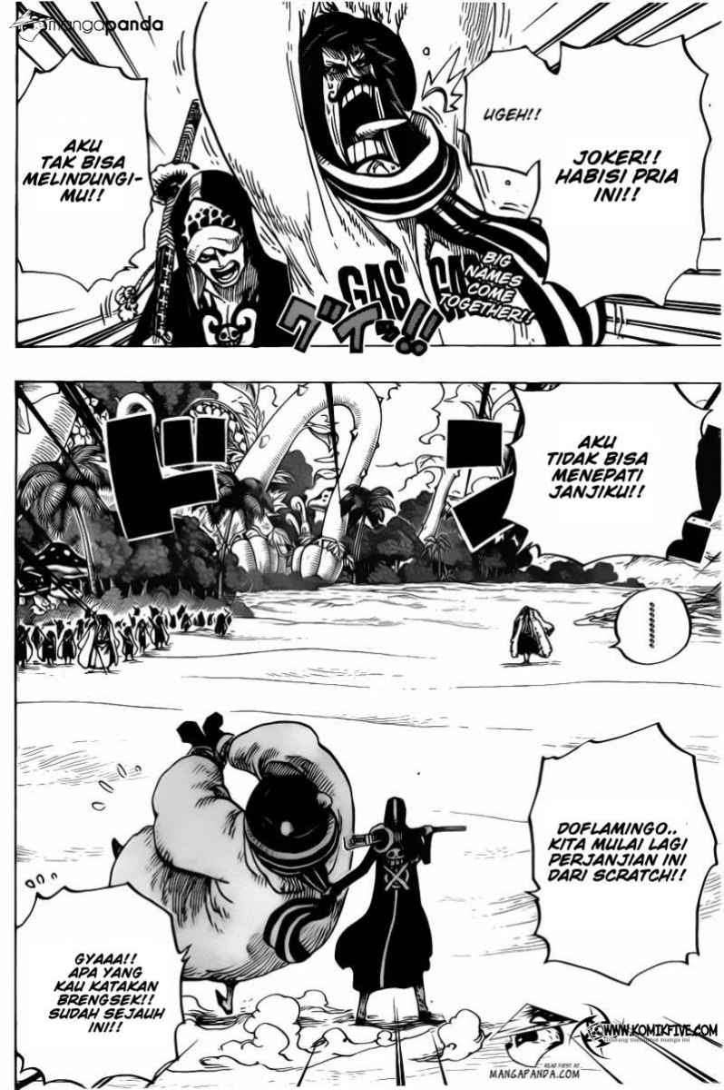One Piece Chapter 713 Gambar 4
