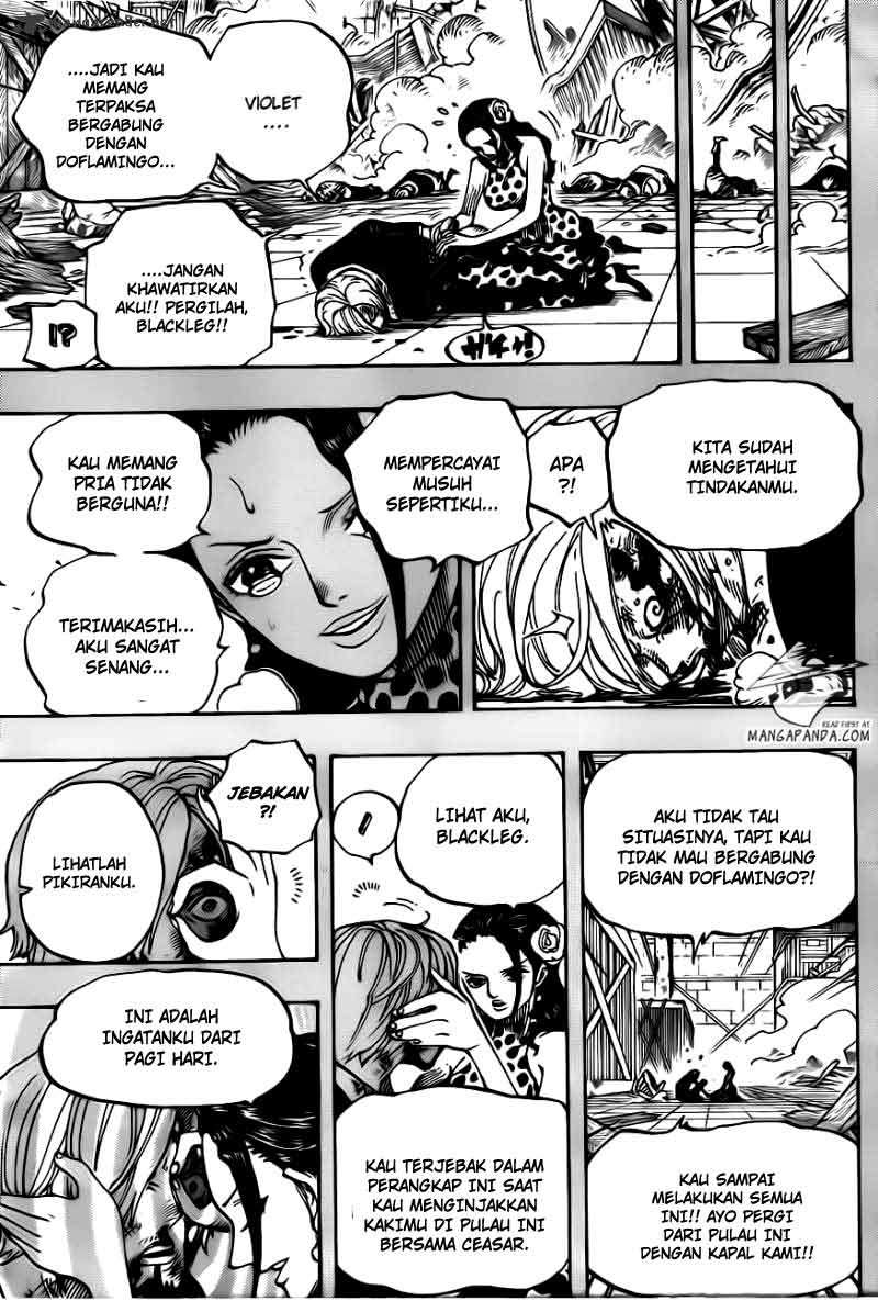 One Piece Chapter 712 Gambar 11