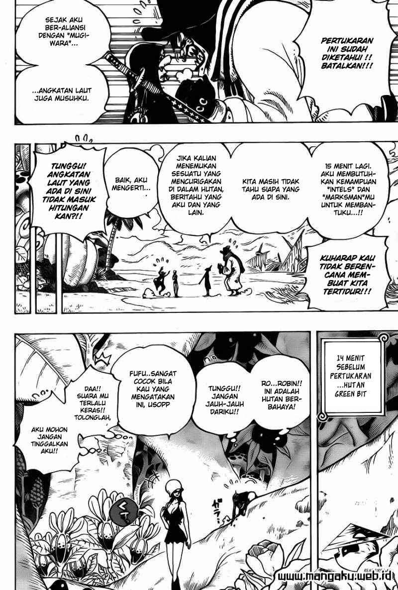 One Piece Chapter 710 Gambar 16