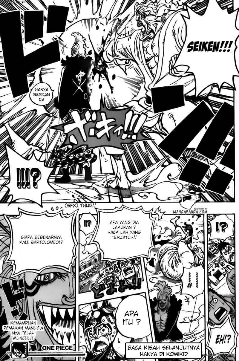 One Piece Chapter 708 Gambar 17