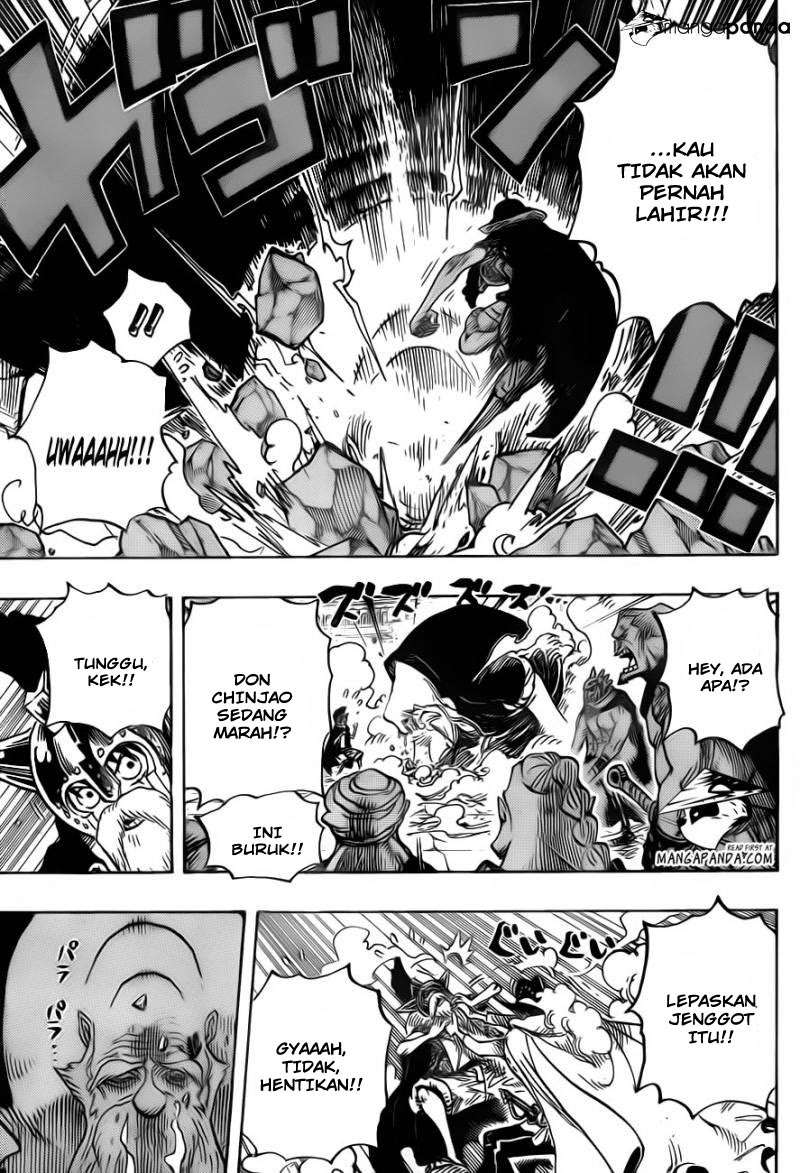 One Piece Chapter 708 Gambar 5