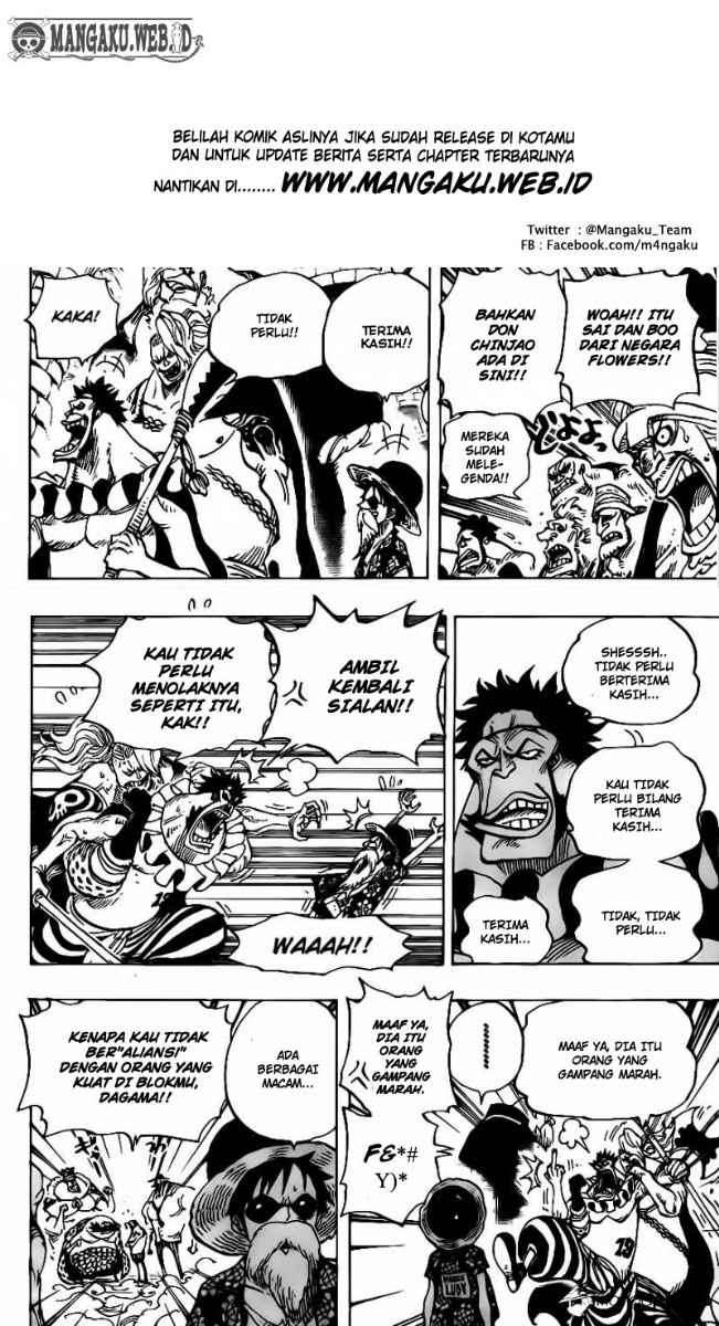 One Piece Chapter 704 Gambar 6