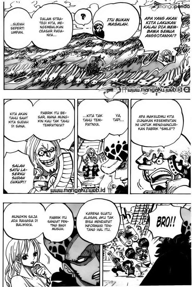 One Piece Chapter 700 Gambar 11