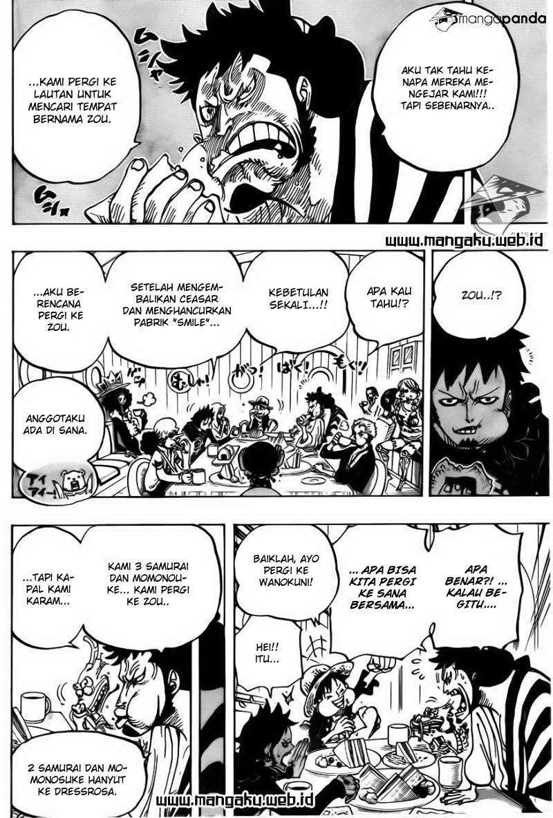 One Piece Chapter 700 Gambar 13