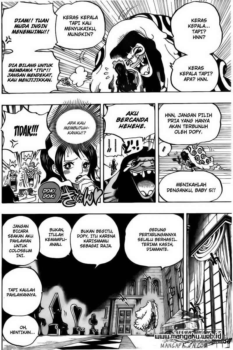 One Piece Chapter 700 Gambar 19