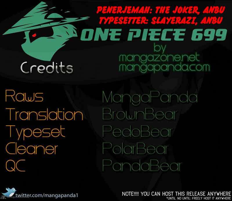 Baca Komik One Piece Chapter 699 Gambar 1