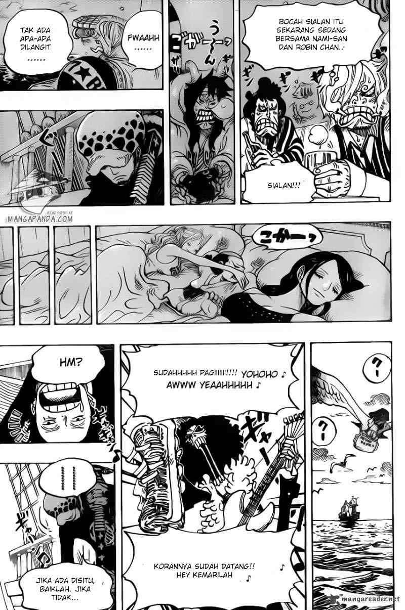 One Piece Chapter 699 Gambar 16