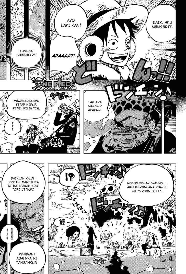 One Piece Chapter 697 Gambar 4