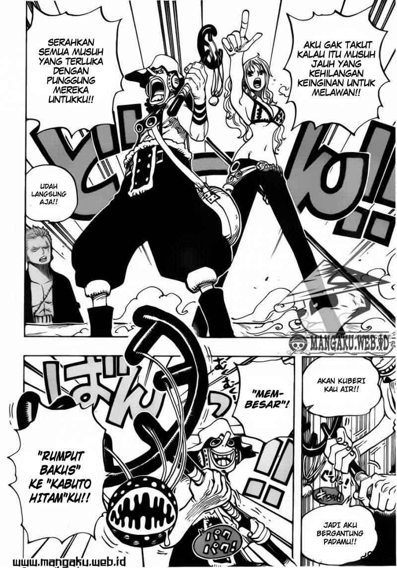 One Piece Chapter 695 Gambar 11