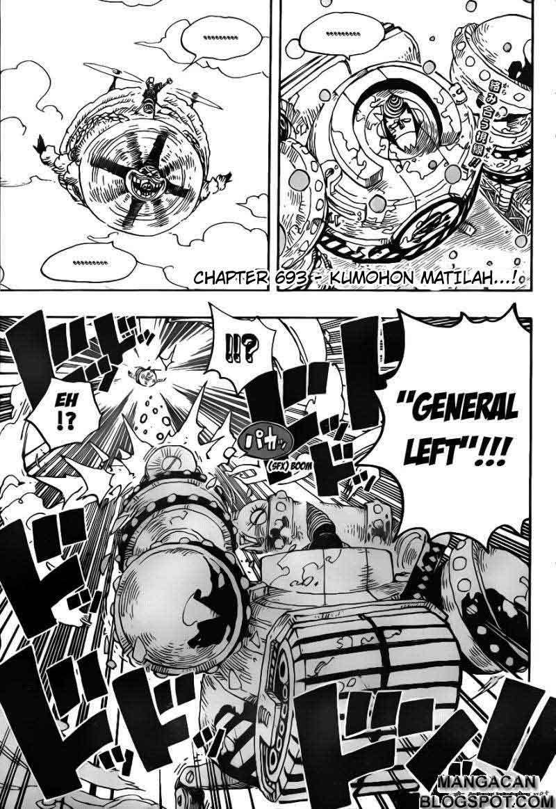 Baca Komik One Piece Chapter 693 Gambar 1