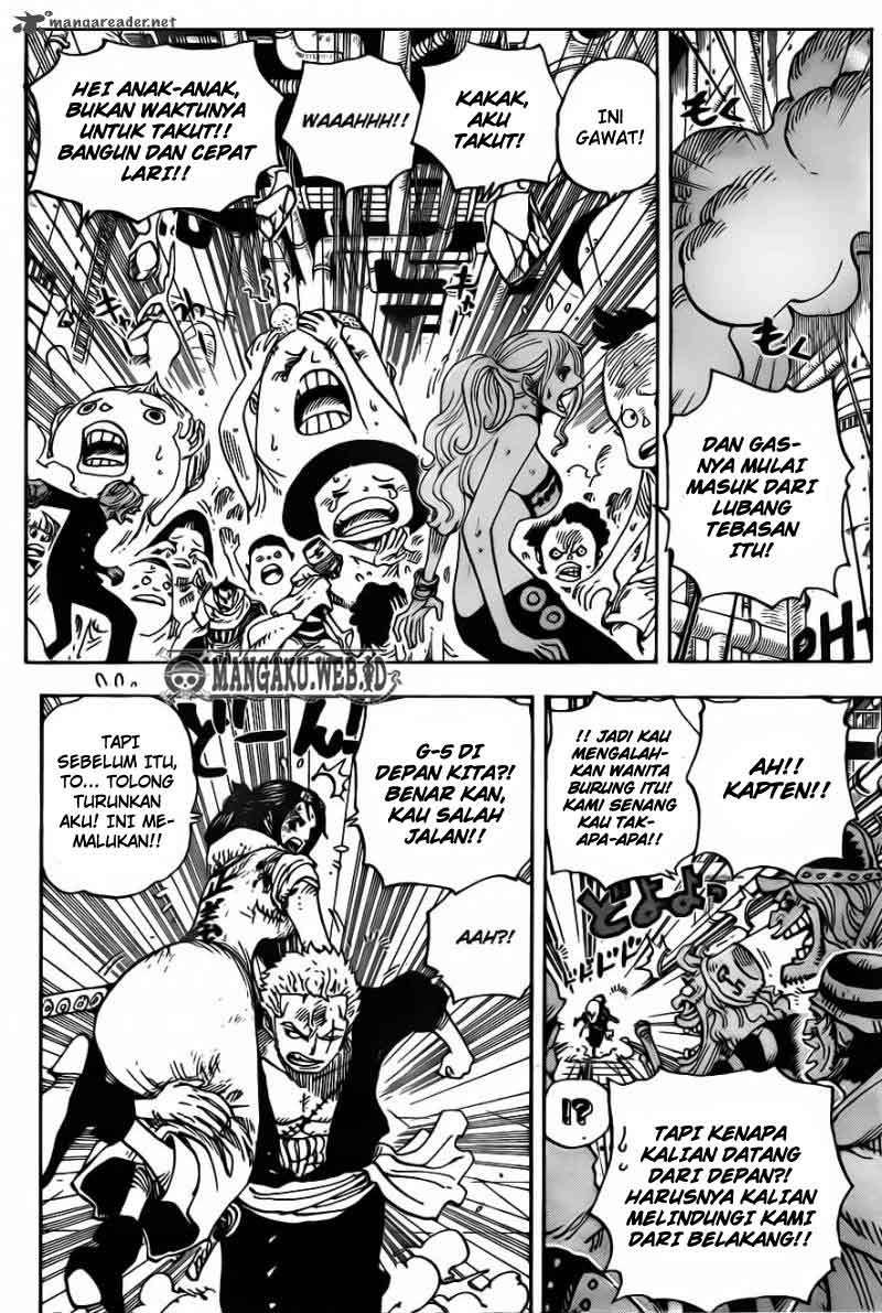 One Piece Chapter 691 Gambar 3