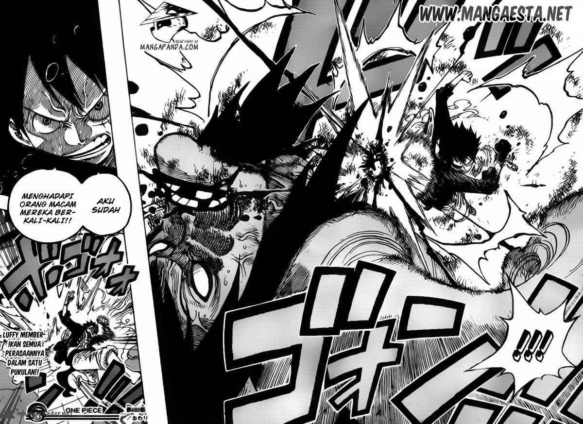 One Piece Chapter 689 Gambar 18