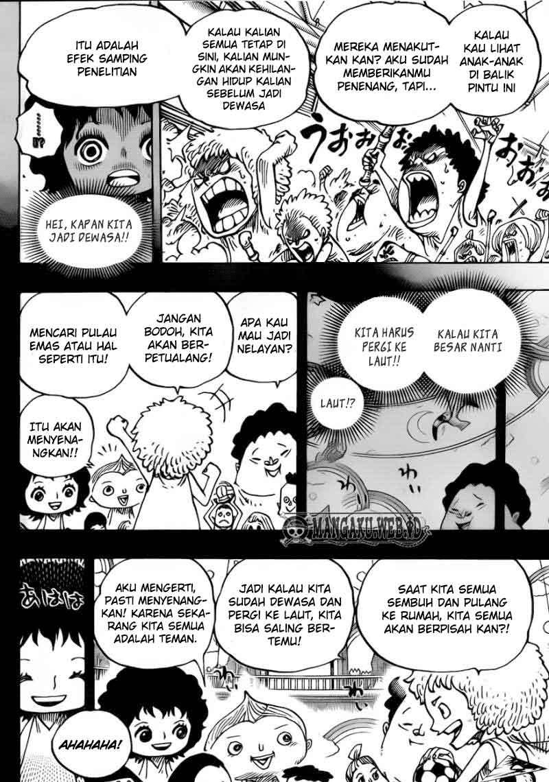 One Piece Chapter 688 Gambar 11