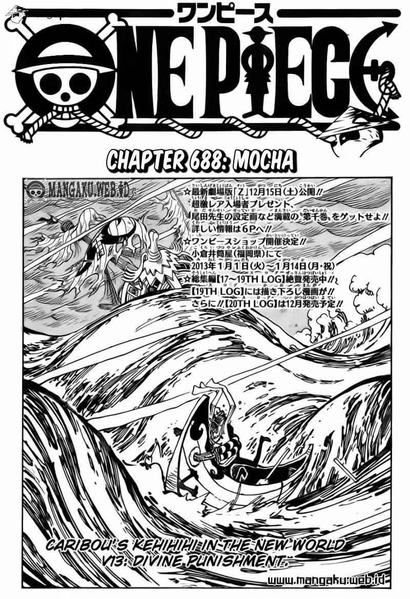 Baca Manga One Piece Chapter 688 Gambar 2
