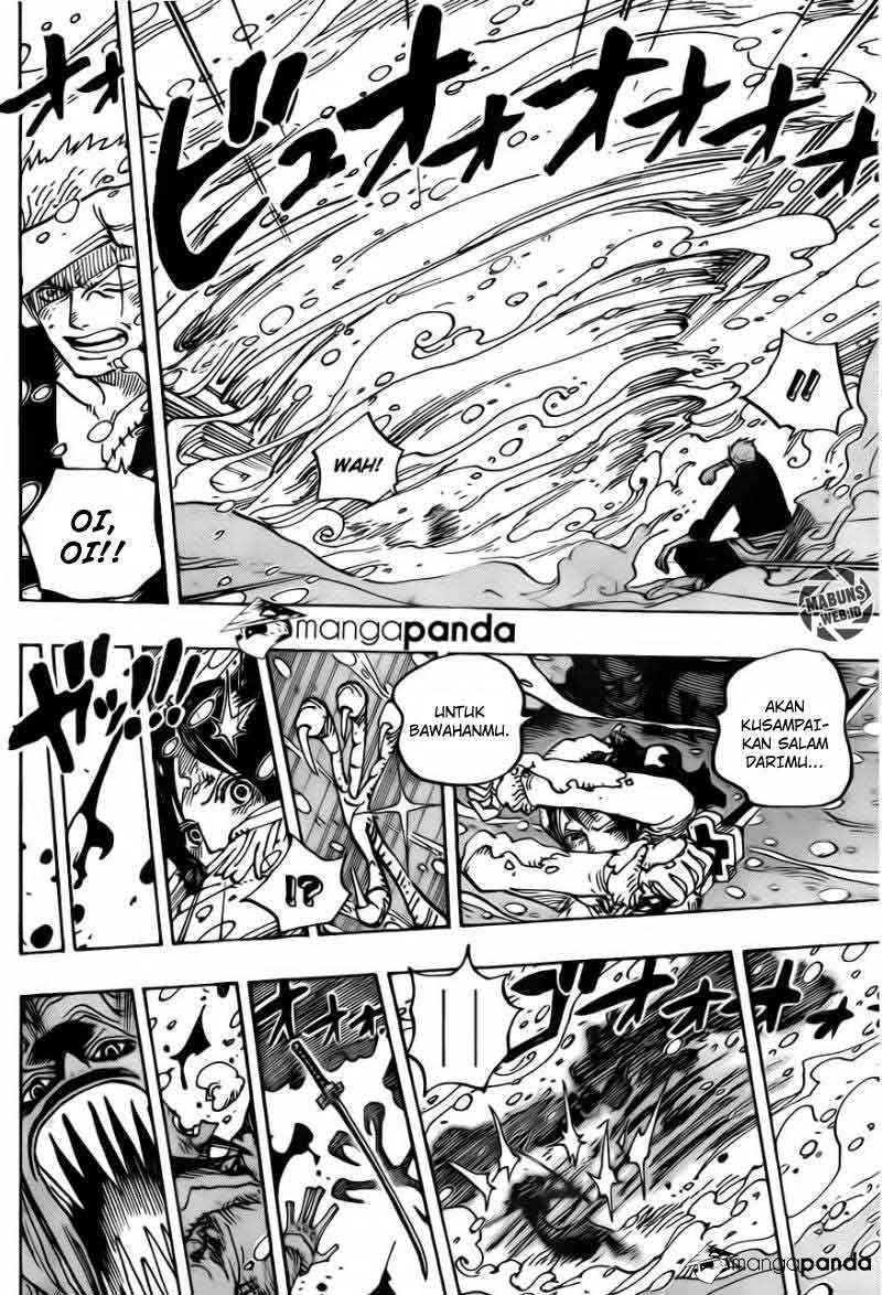 One Piece Chapter 687 Gambar 11