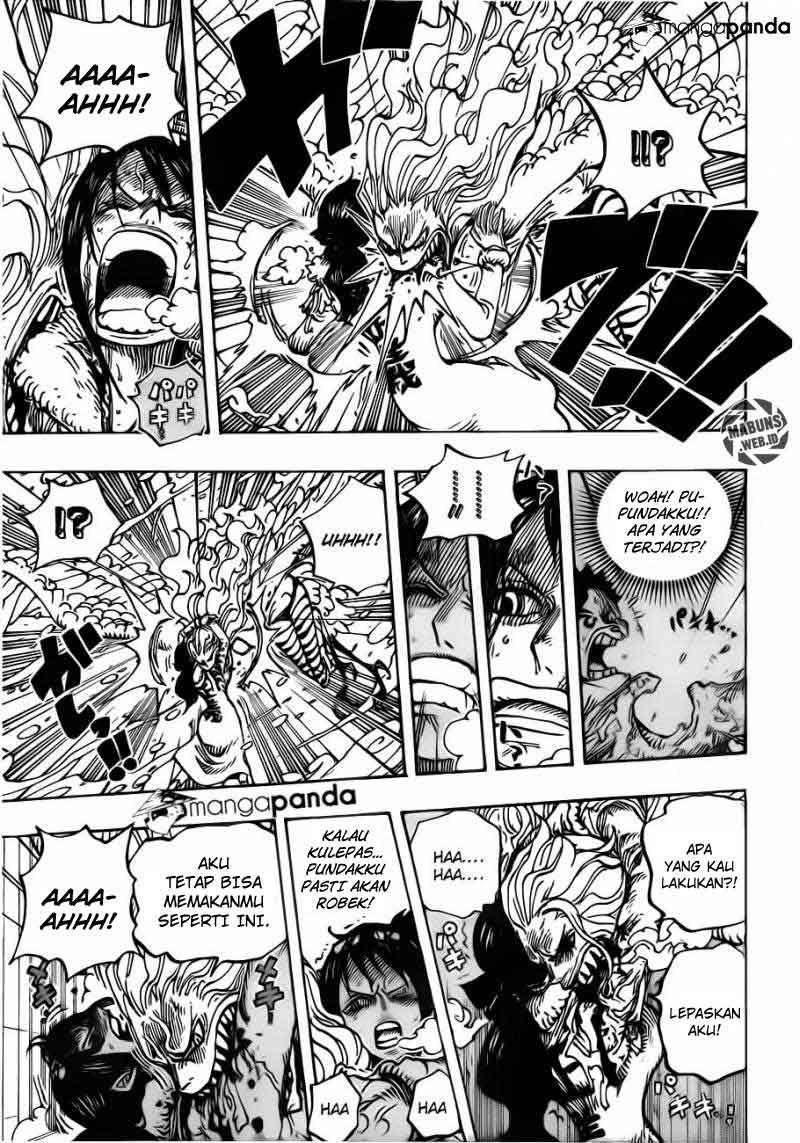 One Piece Chapter 687 Gambar 12