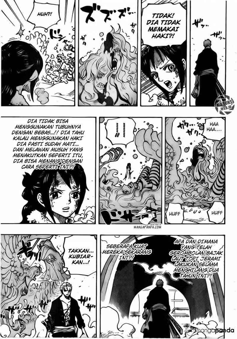 One Piece Chapter 687 Gambar 17