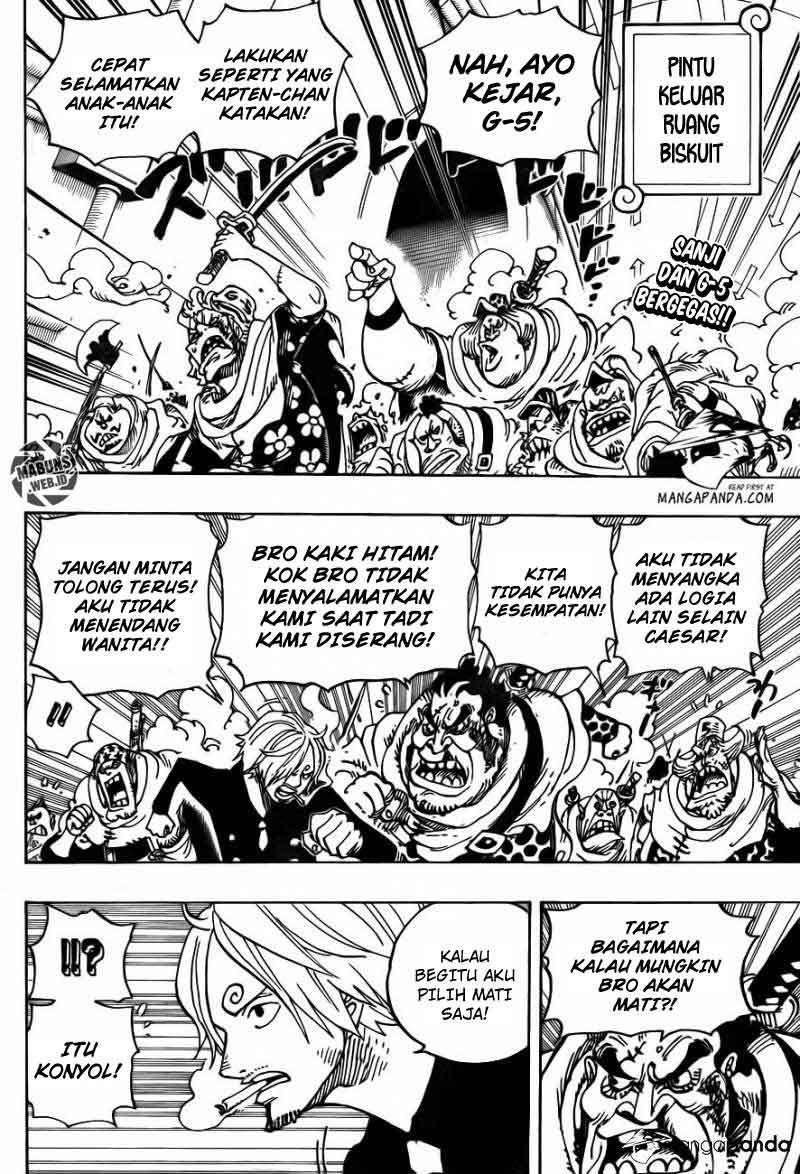 One Piece Chapter 687 Gambar 3
