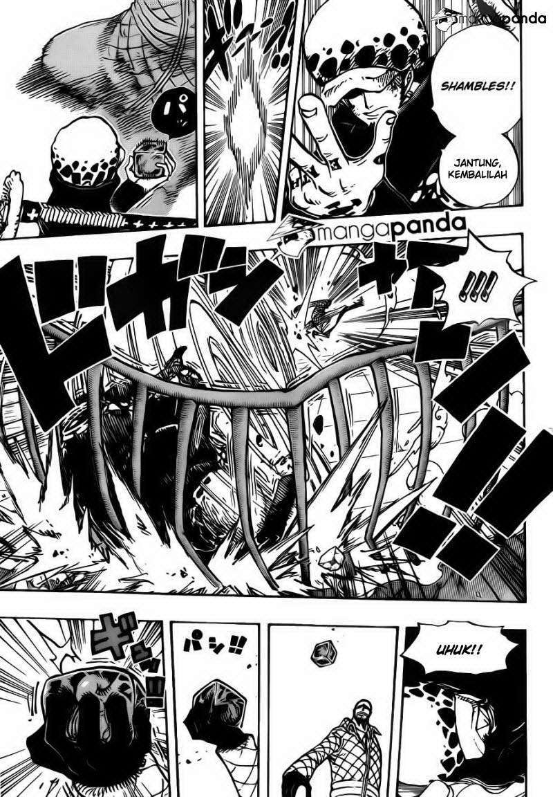 One Piece Chapter 683 Gambar 16
