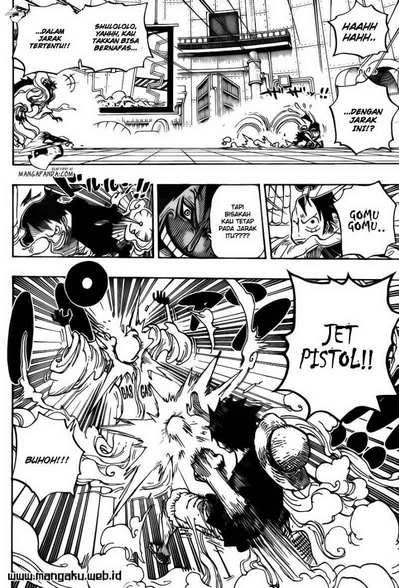 One Piece Chapter 681 Gambar 9