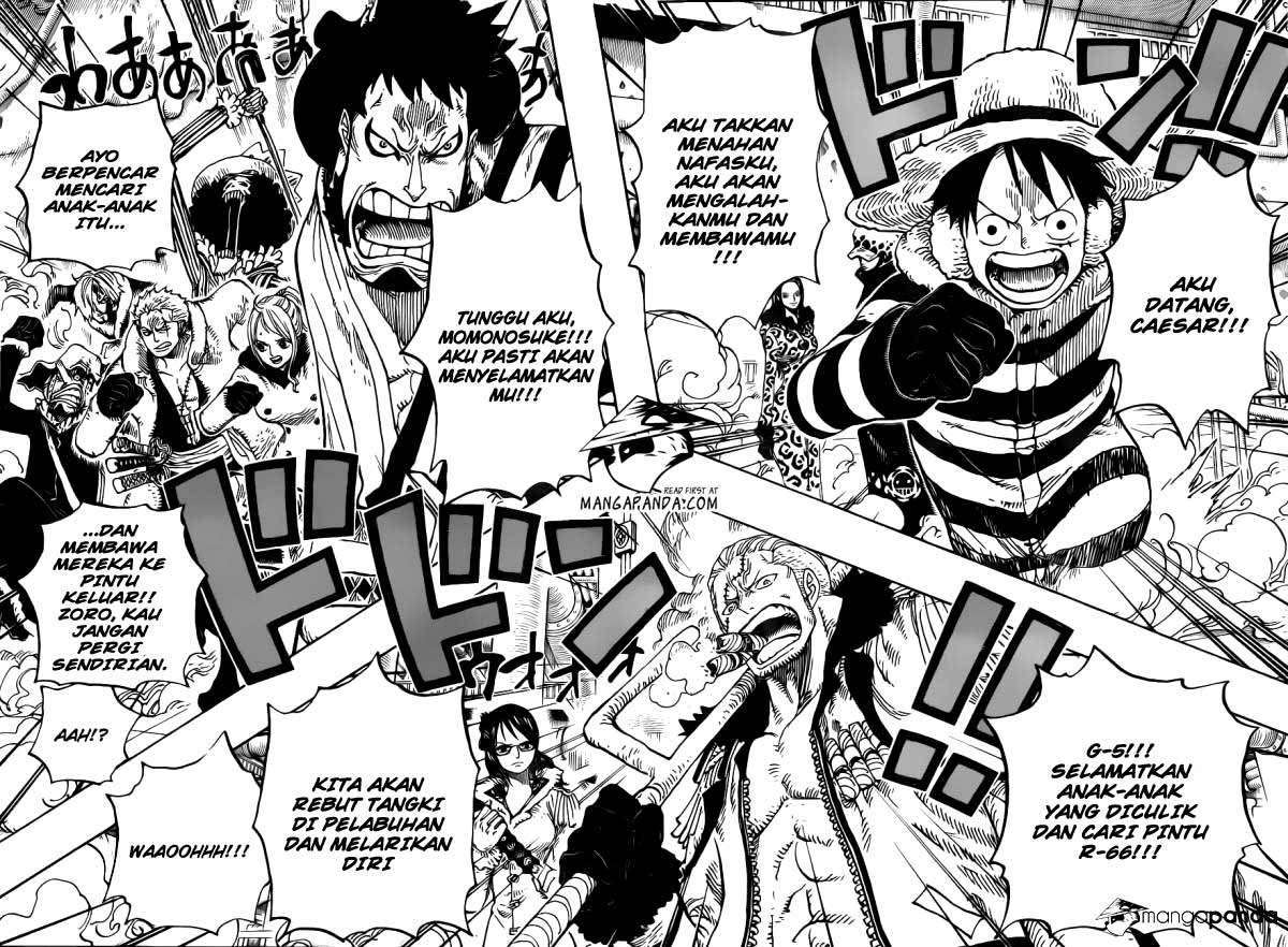 One Piece Chapter 678 Gambar 13
