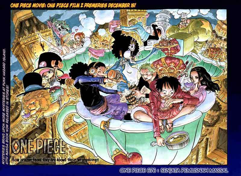 Baca Manga One Piece Chapter 676 Gambar 2