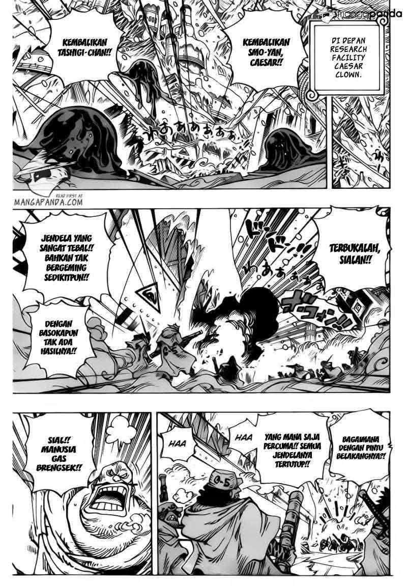 One Piece Chapter 673 Gambar 13