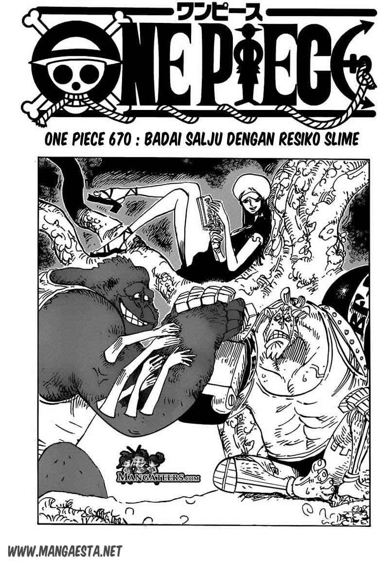 Baca Komik One Piece Chapter 670 Gambar 1