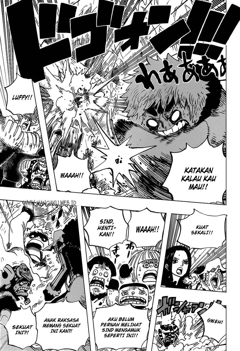 One Piece Chapter 665 Gambar 11