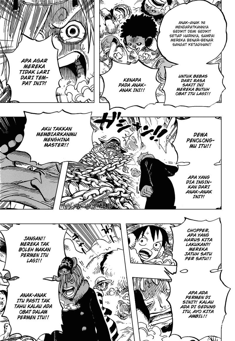 One Piece Chapter 665 Gambar 9