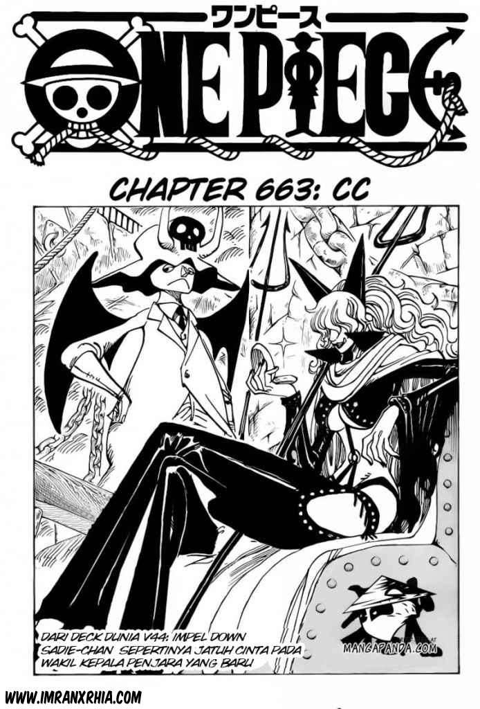 Baca Komik One Piece Chapter 663 Gambar 1