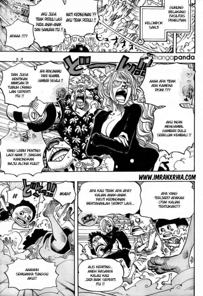 One Piece Chapter 663 Gambar 9