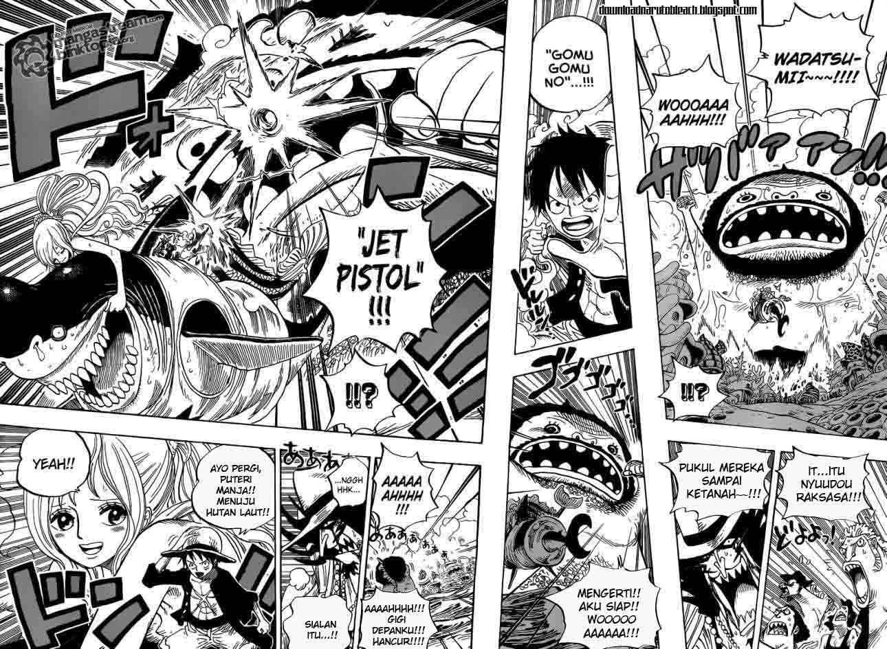 One Piece Chapter 618 Gambar 14