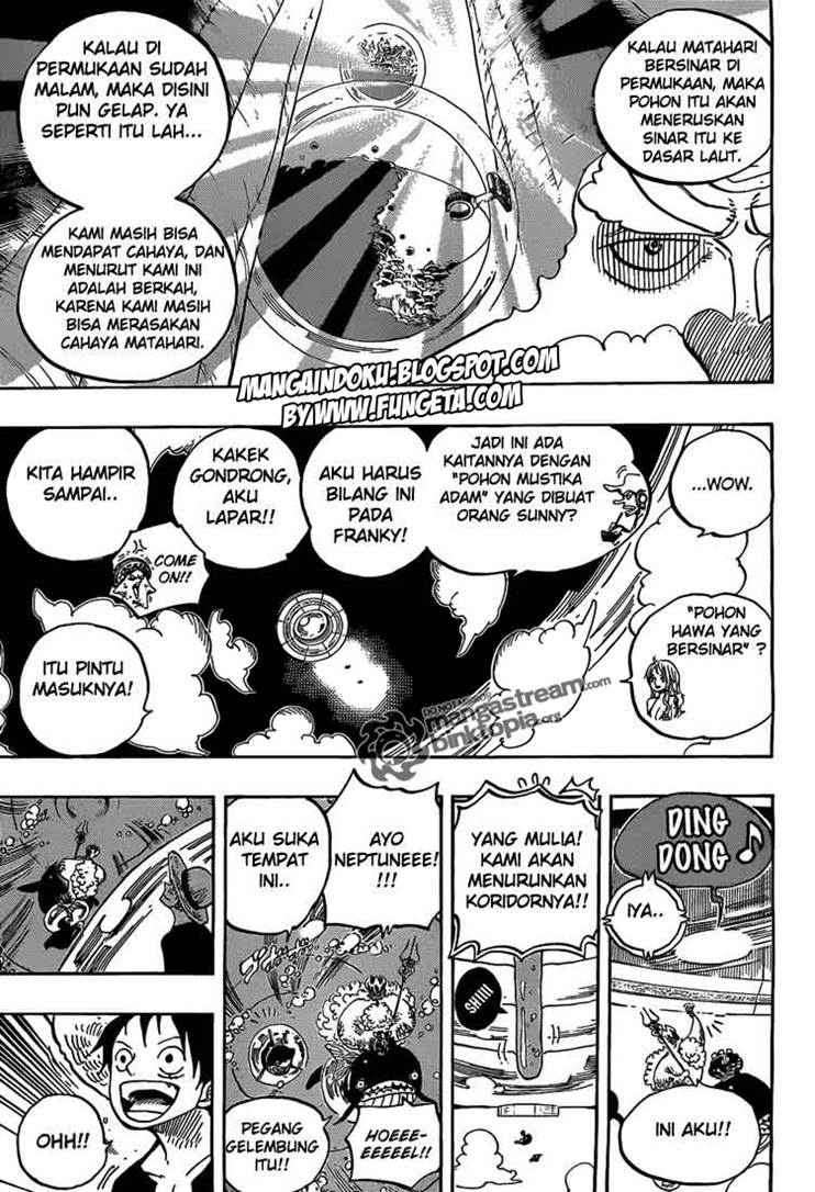 One Piece Chapter 612 Gambar 11