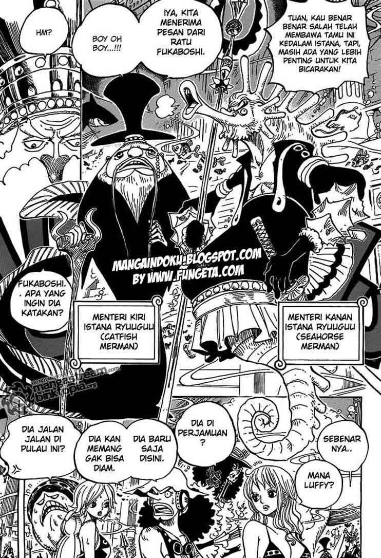 One Piece Chapter 612 Gambar 14