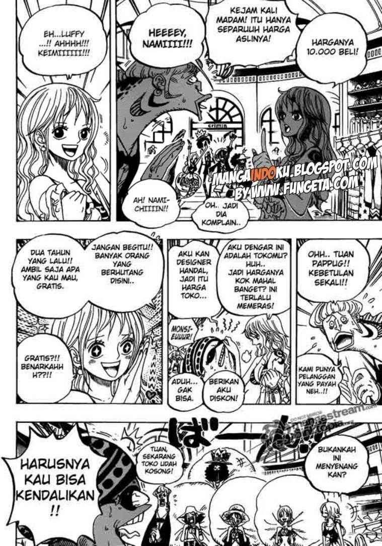One Piece Chapter 611 Gambar 6