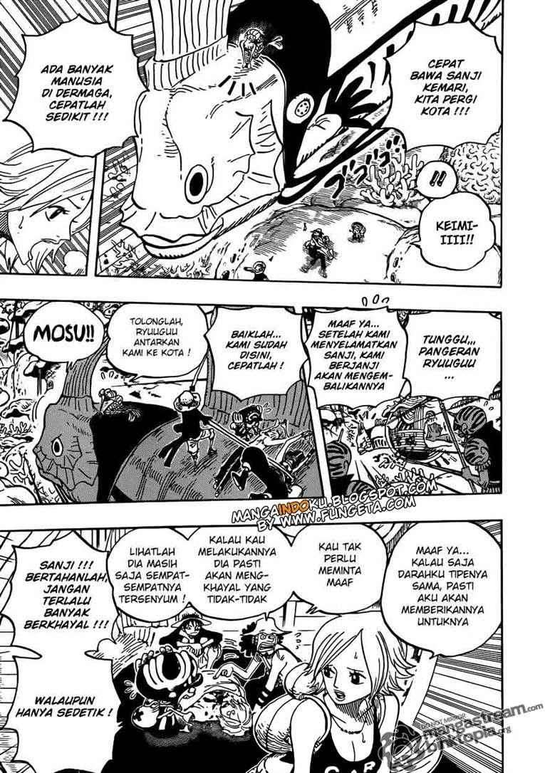 One Piece Chapter 609 Gambar 14
