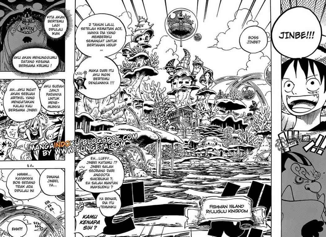 One Piece Chapter 609 Gambar 3