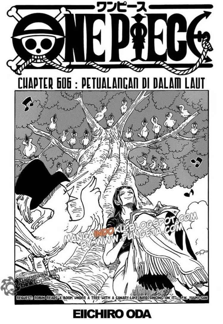 Baca Komik One Piece Chapter 606 Gambar 1