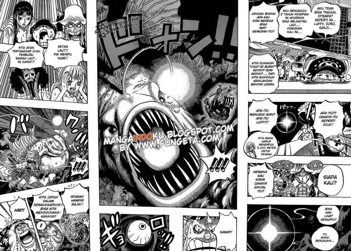 One Piece Chapter 606 Gambar 8