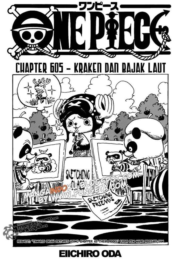Baca Komik One Piece Chapter 605 Gambar 1