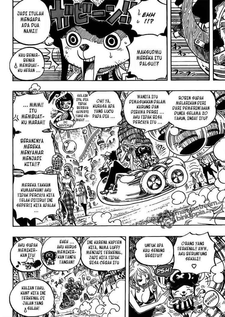 One Piece Chapter 600 Gambar 4
